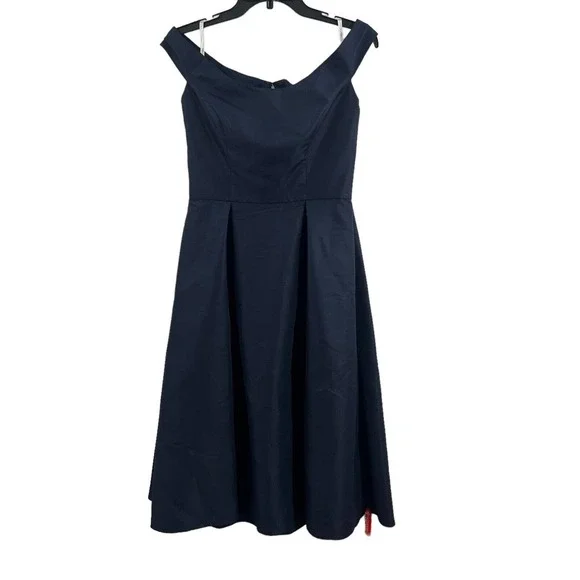 blue knit dress mini Rhapsody Long Sleeve Knit Mini Dress | Navy | Womens main image 0